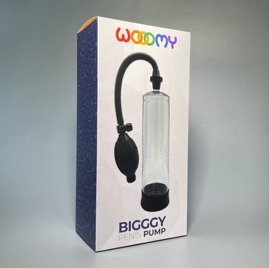 Вакуумна помпа для члена Wooomy Bigggy з ручною &laquo;грушею&raquo; - фото