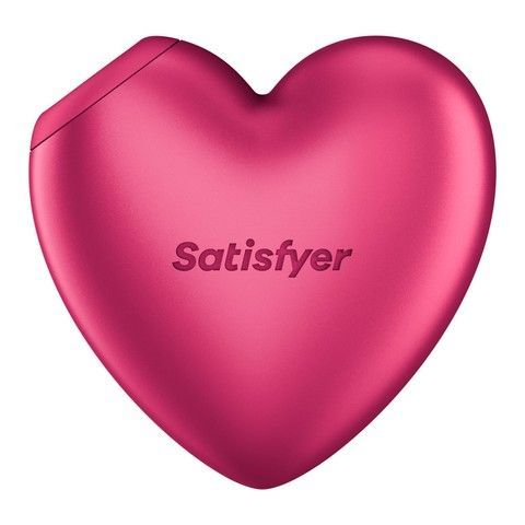 Satisfyer Cutie Heart Battery Series - вакуумний кліторальний стимулятор - фото