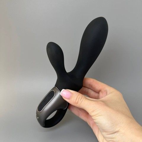 Satisfyer Heat Climax+ - смарт вібратор-кролик із підігрівом (пом'ята упаковка) - фото