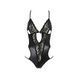 Боді з імітацією шкіри Passion ASUNA BODY black XXL/XXXL