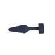 Анальна пробка з вібропулею Lux Active Twist Plug Small Blue 2,7 см (м'яте паковання) - фото товару