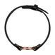 Чокер из экокожи Rosy Gold Choker Black