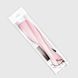 Паддл Liebe Seele White & Pink Leather Paddle - фото товара