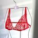 Еротичний комплект Noir Handmade Kissable Bondage Kiss Set Red S/M - фото товару