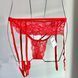 Еротичний комплект Noir Handmade Kissable Bondage Kiss Set Red S/M - фото товару