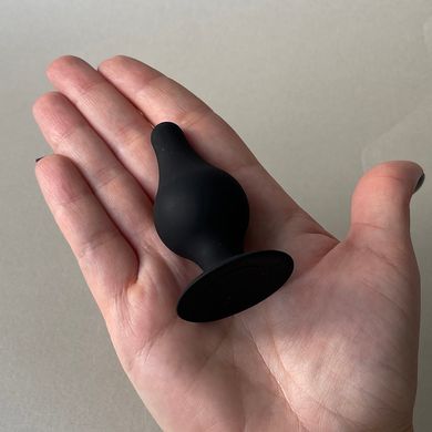 Анальная пробка SilexD Model 2 Black size XS (2,5 см) - фото