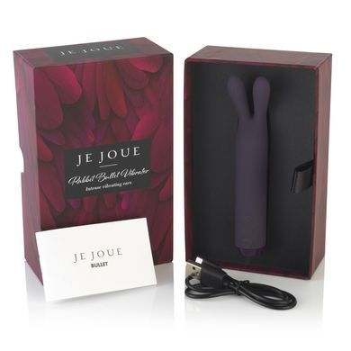 Je Joue Rabbit Bullet вібратор з вушками для стимуляції клітора Purple - фото