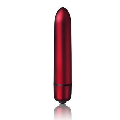 Вибропуля Rocks Off RO-90mm 10 Speed Scarlet Velvet матовая - фото