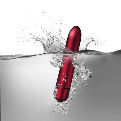 Вибропуля Rocks Off RO-90mm 10 Speed Scarlet Velvet матовая - фото