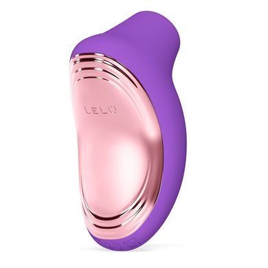 LELO SONA 2 Travel Purple - вакуумно-звуковий стимулятор клітора - фото