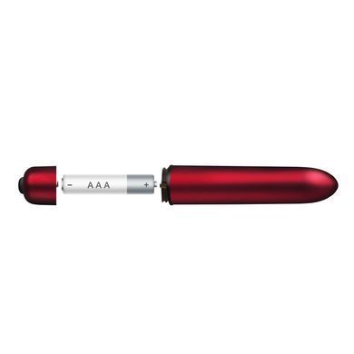 Вибропуля Rocks Off RO-90mm 10 Speed Scarlet Velvet матовая - фото