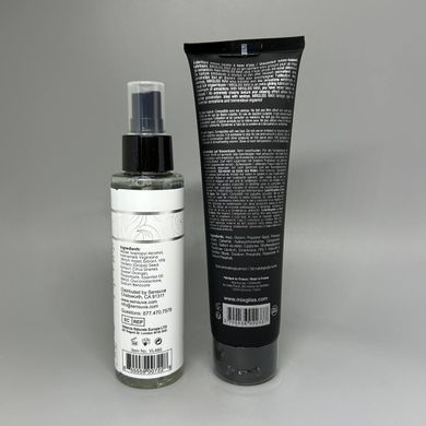 Набір анально-вагінальна змазка MixGliss MAX NATURE 150 мл + дезінфектор Sensuva Think Clean Thoughts 125 мл