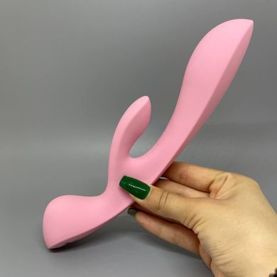 Satisfyer Triple Oh Pink - вібратор-кролик та вібромасажер 2в1 - фото