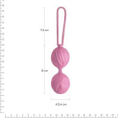 Вагінальні кульки Geisha Lastic Balls S рожеві - фото