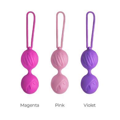 Вагінальні кульки Geisha Lastic Balls S рожеві - фото