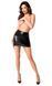 Юбка Noir Handmade F341 Powerwetlook and lace skirt S