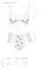 Еротичний комплект Passion LOVELIA BIKINI white S/M - фото товару