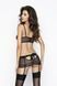 Комплект білизни Passion CANNE SET black XXL/XXXL - фото товару