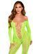 Бодистокинг Leg Avenue Crotchless Footless Lingerie Bodystocking One Size Neon Green - фото товара