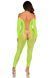 Бодистокинг Leg Avenue Crotchless Footless Lingerie Bodystocking One Size Neon Green - фото товара