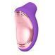 LELO SONA 2 Travel Purple - вакуумно-звуковий стимулятор клітора - фото товару