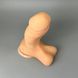 Фалоімітатор з кібершкіри Doc Johnson The D Super D 6 Inch With Balls (16 см) - фото товару