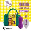 Вагінальні кульки з ротацією FeelzToys Motion Love Balls Twisty