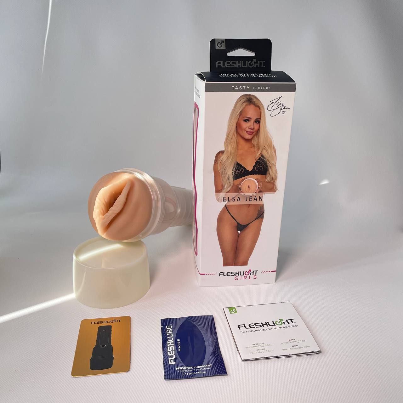 ᐉ Мастурбатор вагина Fleshlight Girls: Elsa Jean ❤️ Секс-шоп Интимка ❤️  Купить Мастурбатор для мужчин Fleshlight Girls: Elsa Jean с доставкой