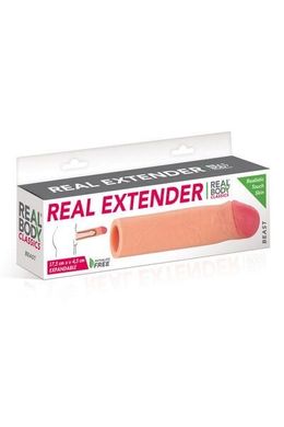 Насадка на пенис Real Body - Real Extender BEAST - фото