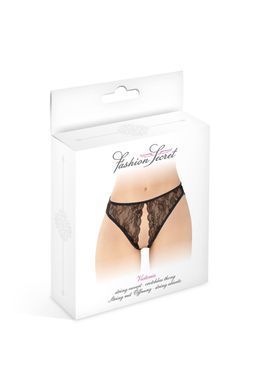 Трусики с доступом Fashion Secret Victoria Black черные