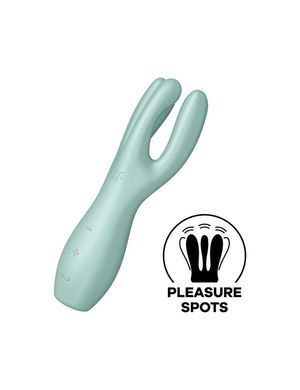 Satisfyer Threesome 3 Mint - вибратор для клитора - фото