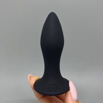 Анальна вібропробка Fifty Shades of Grey Sensation Vibrating Butt Plug - 2,5 см - фото