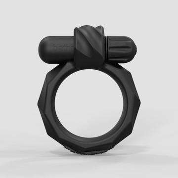 Эрекционное кольцо с вибропулей Bathmate Maximus VIBE 55 мм - фото