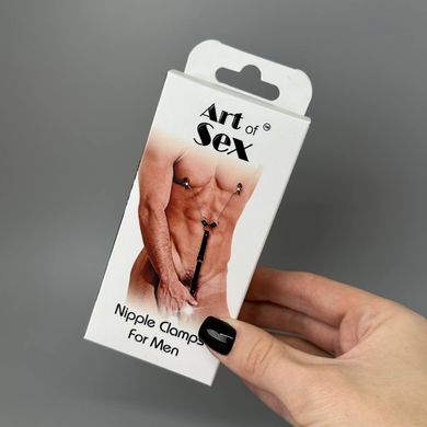 Затискачі для сосків із фіксацією на мошонці Nipple Clamps for Men - фото