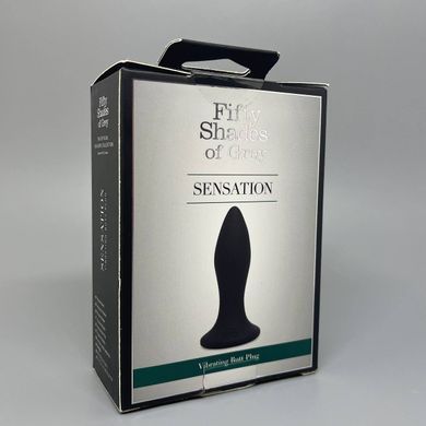Анальная вибропробка Fifty Shades of Grey Sensation 2,5 см - фото