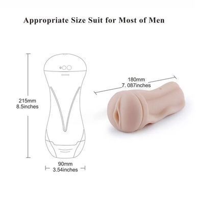 Мастурбатор з вібрацією для Hismith Male Hismith Masturbation Cup - фото