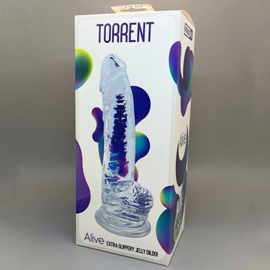 Фалоімітатор реалістик Alive Jelly Dildo Torrent - фото