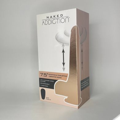 Вібратор-ротатор ADDICTION Naked The Freak 7.5 Rotating&Thrusting 19см - фото