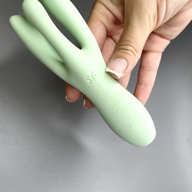 Satisfyer Threesome 3 Mint - вибратор для клитора - фото