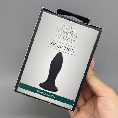 Анальная вибропробка Fifty Shades of Grey Sensation 2,5 см - фото