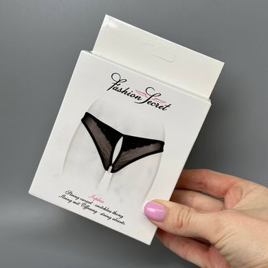 Трусики з перлинами та доступом Fashion Secret Sophie Black