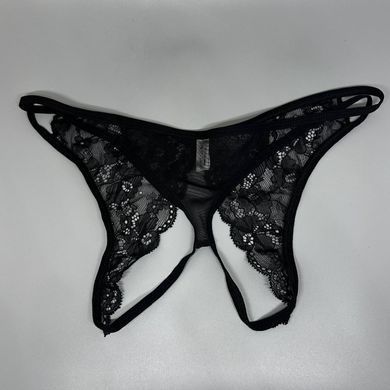 Трусики с доступом Fashion Secret Victoria Black черные