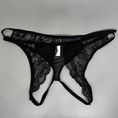 Трусики с доступом Fashion Secret Victoria Black черные