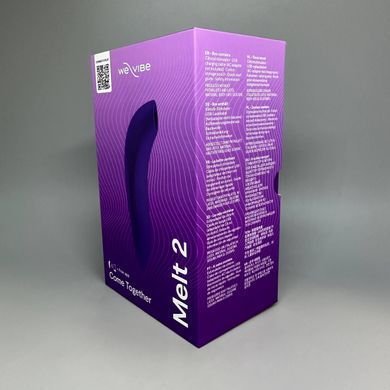 We-Vibe Melt 2 Purple - вакуумний смарт-стимулятор клітора фіолетовий - фото