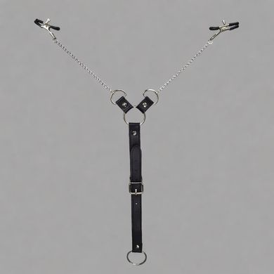Зажимы для сосков с кольцом для мошонки Art of Sex Nipple Clamps for Men - фото