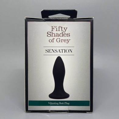 Анальная вибропробка Fifty Shades of Grey Sensation 2,5 см - фото