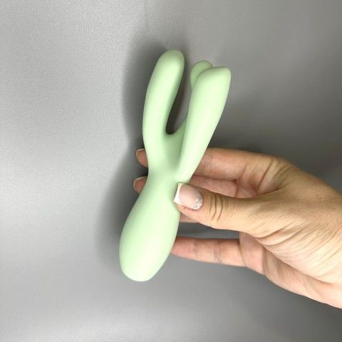 Satisfyer Threesome 3 Mint - вибратор для клитора - фото