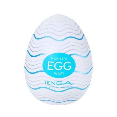 Яйце мастурбатор Tenga Egg Wavy - фото