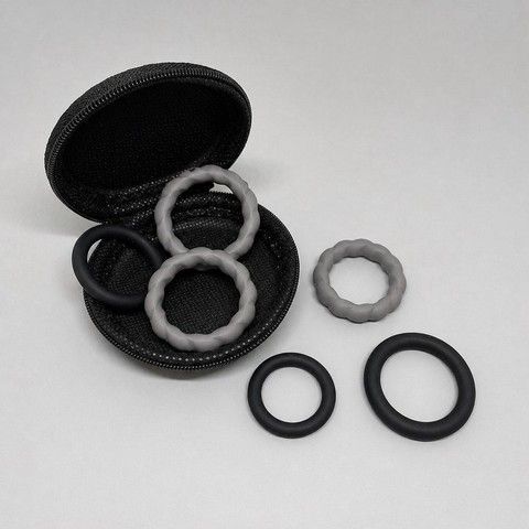 Набір ерекційних кілець Intimka Rings (6 шт.) - фото