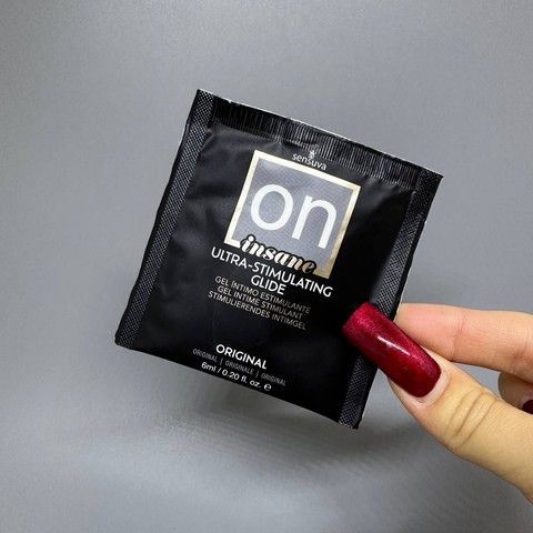 Саше возбуждающая смазка Sensuva Ultra-Stimulating On Insane 6 мл